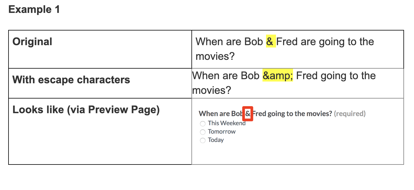 Guide to: Using HTML Tags/Characters in Labels – Appen Success Center